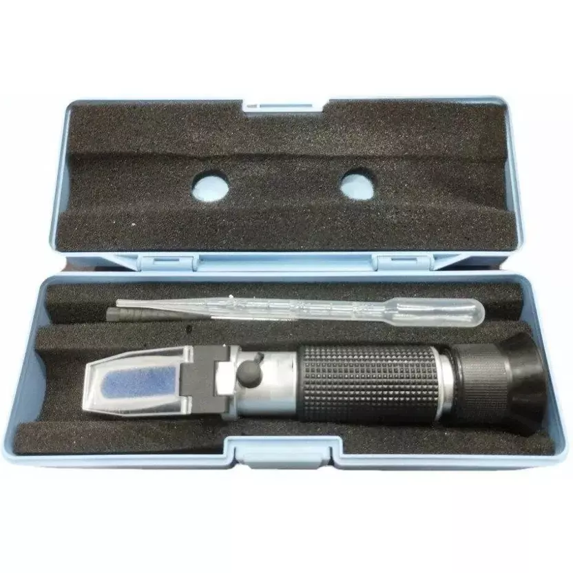 LARK Refractometer Hand Held Type 0-10% Brix Range with ATC Low Concentrated Sugar Solution, LARK 0-10
