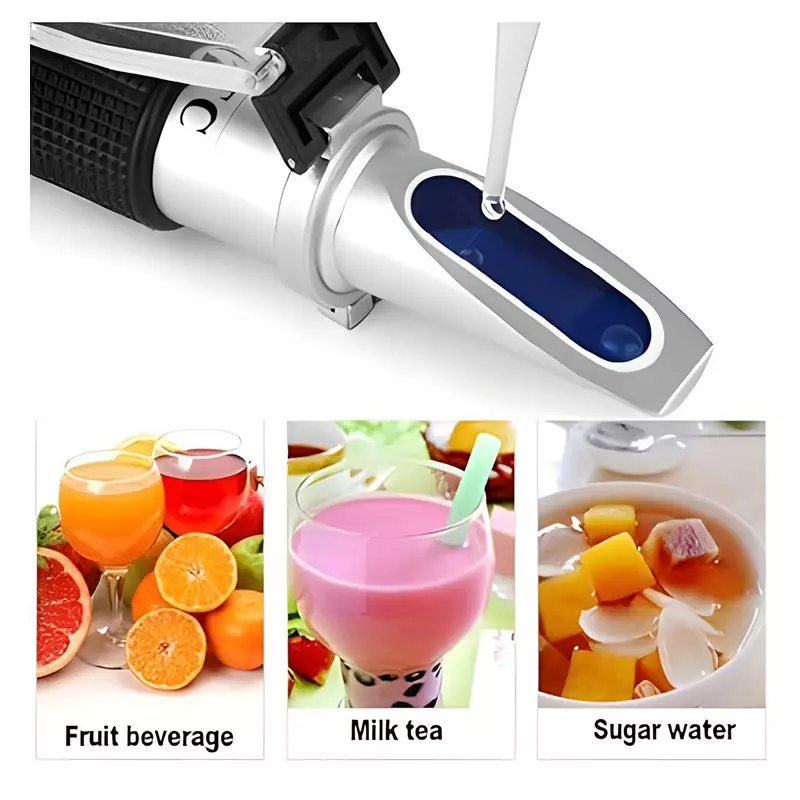 Bysafe Hand Refractometer With ATC, 0-32% Range and 0.002 Division for Laboratories, O2-KN2D-ABNY