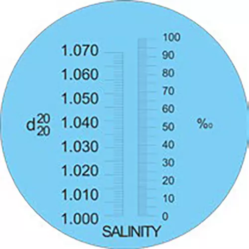 Acutek RHB Series Hand Refractometer 0 to 100% Salinity, RHB-100
