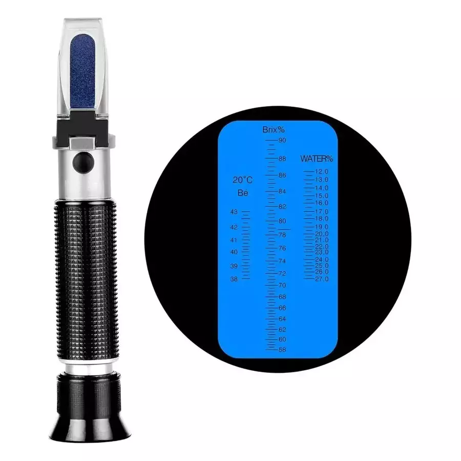 Erma 58-92 Refractometer Handheld Manual Operation, ERB-58-92
