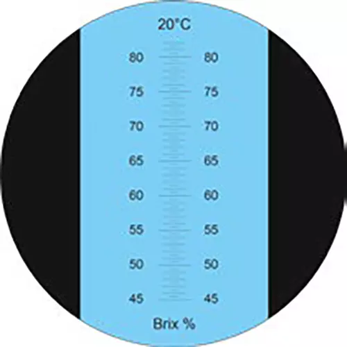 Acutek RHB Series Hand Refractometer 45 to 82% Brix, RHB-82