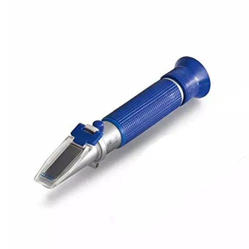 LARK Refractometer Hand Held Type Pocket Size 0-50% Brix Range with ATC Manual, LARK 0-50