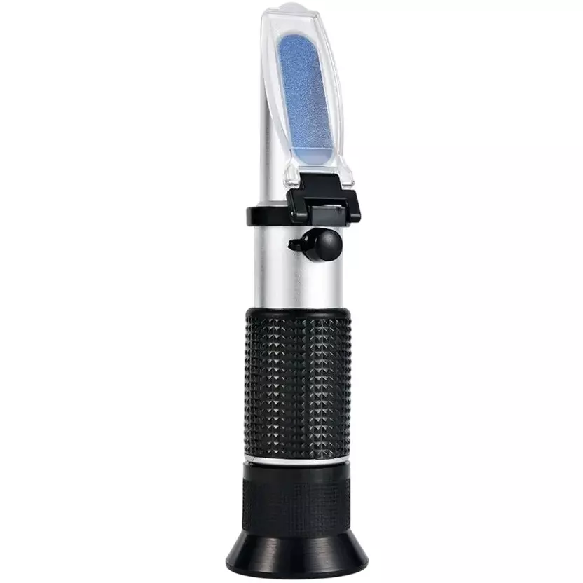 KERRO Refractometer with 0-18 Brix Range and 0.1% Resolution for Laboratories, ERB-18