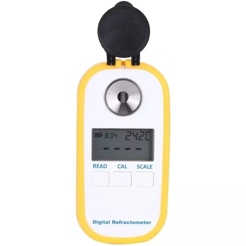 LARK Digital Refractometer Hand Held Type 0-94% Brix Range for Sugar & Honey, RI-0-94