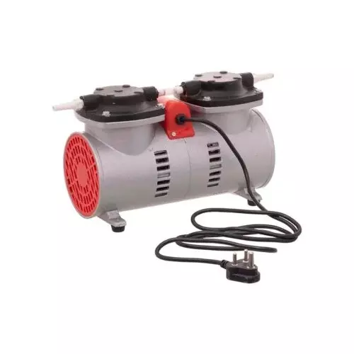 Supertek Oil Free Portable Vacuum Pump Diaphragm Type with 1/16 HP Motor Power, 15 min/in.Hg Maximum Flow and 27 inch Hg Vacuum, SDS-25-S