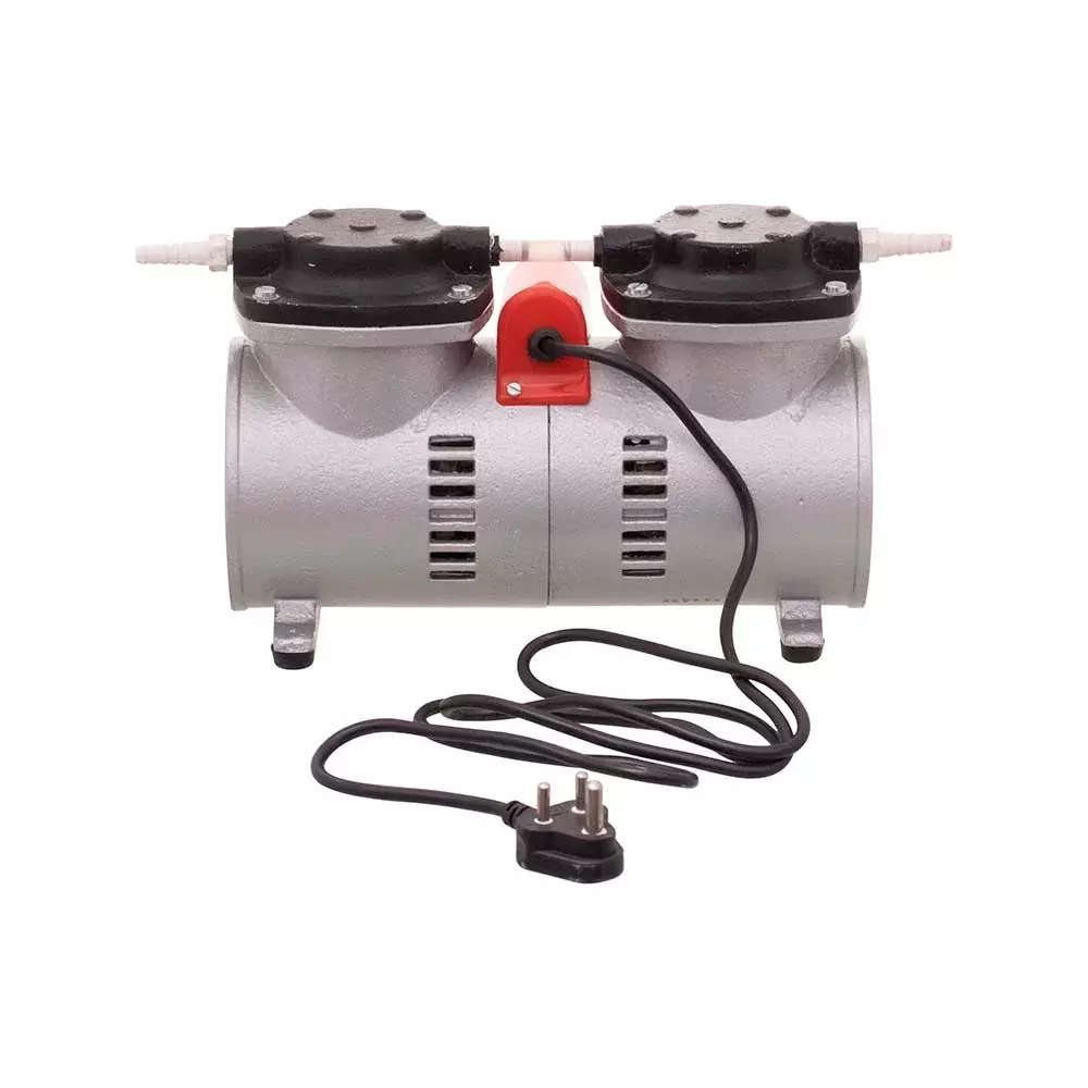 Supertek Oil Free Portable Vacuum Pump Diaphragm Type with 1/8 HP Motor Power, 45 min/in.Hg Maximum Flow and 22 inch Hg Vacuum, SDS-45