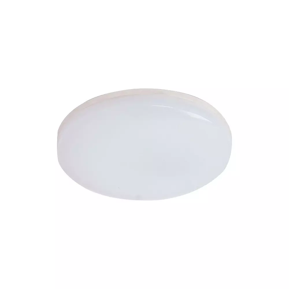 Fos Lighting Economical Glowmac LED Flush Ceiling Light White Finish 12 W 6000 K