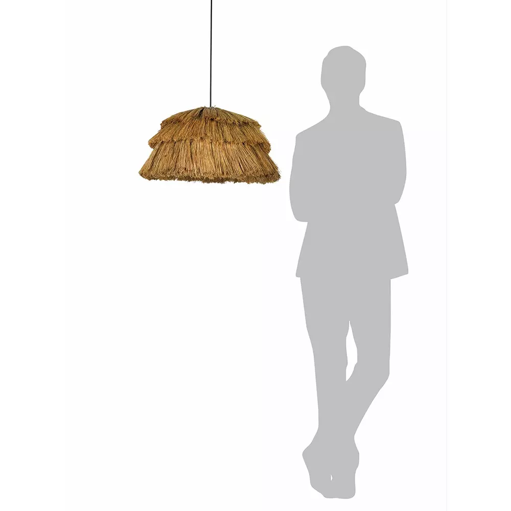 Fos Lighting Pendant Light 40 W Cane Natural, MunjaHay-18-HL1
