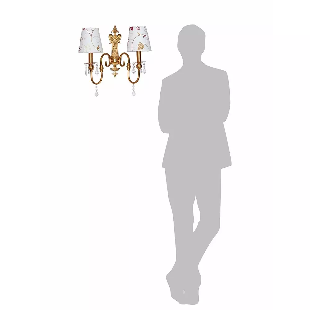 fos-lighting-wall-light-victoria-antique-brass-double-wall-sconce-with-white-kashmiri-embroidered-shades