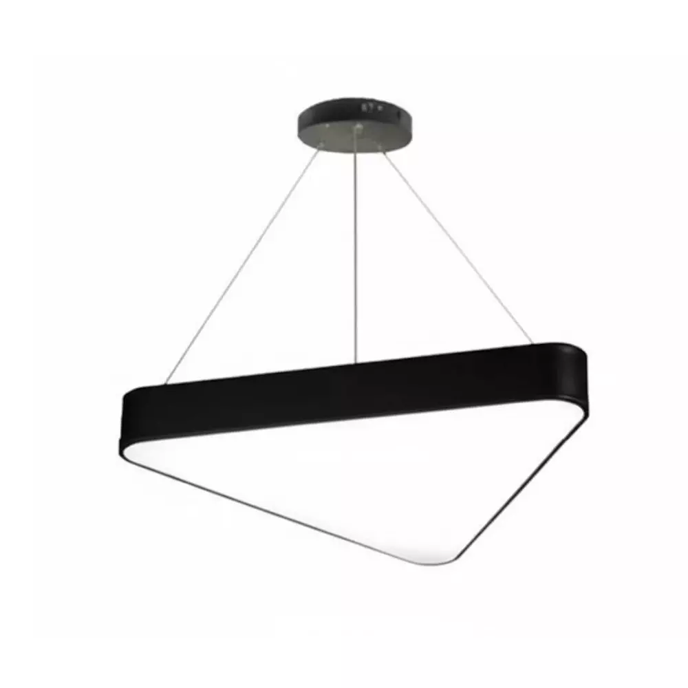 ALT Trio Pendant Hanging Light Black Body Color 36 W Natural White Light Color, TRIO 600