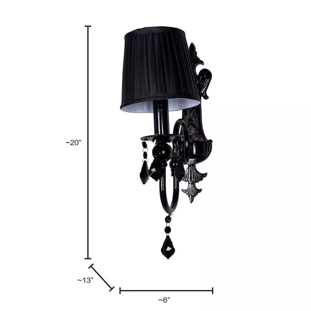 fos-lighting-wall-light-black-crystal-wall-sconce-with-pleated-black-shades