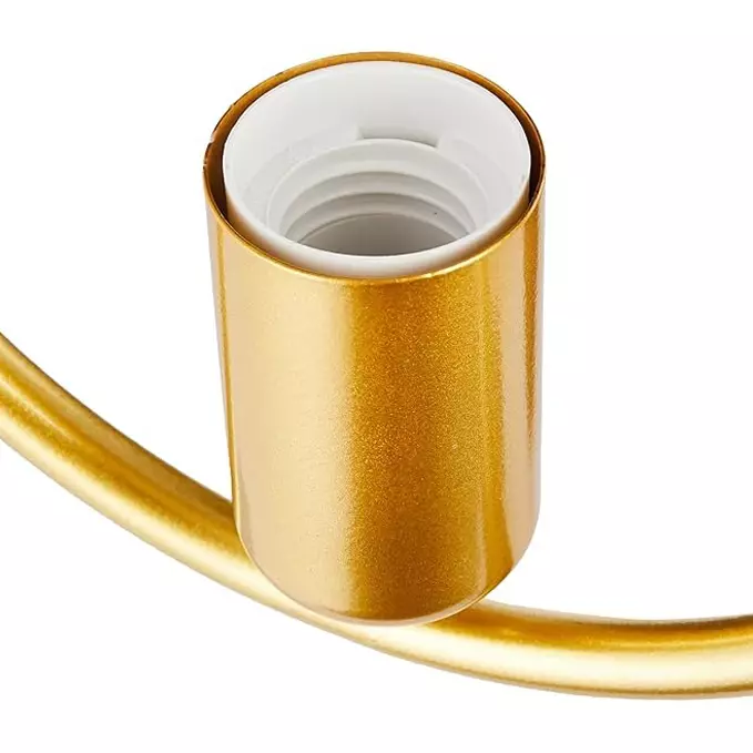 Havells Illumina Pendant 1LS, E27 Base Cap in Gold Color, LHFIAWD1TN1T007 (Without Bulb)