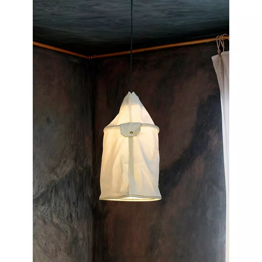fos-lighting-hanging-light-playful-forest-grey-fabric-tent-pendant-for-indoor-or-covered-outdoor-use