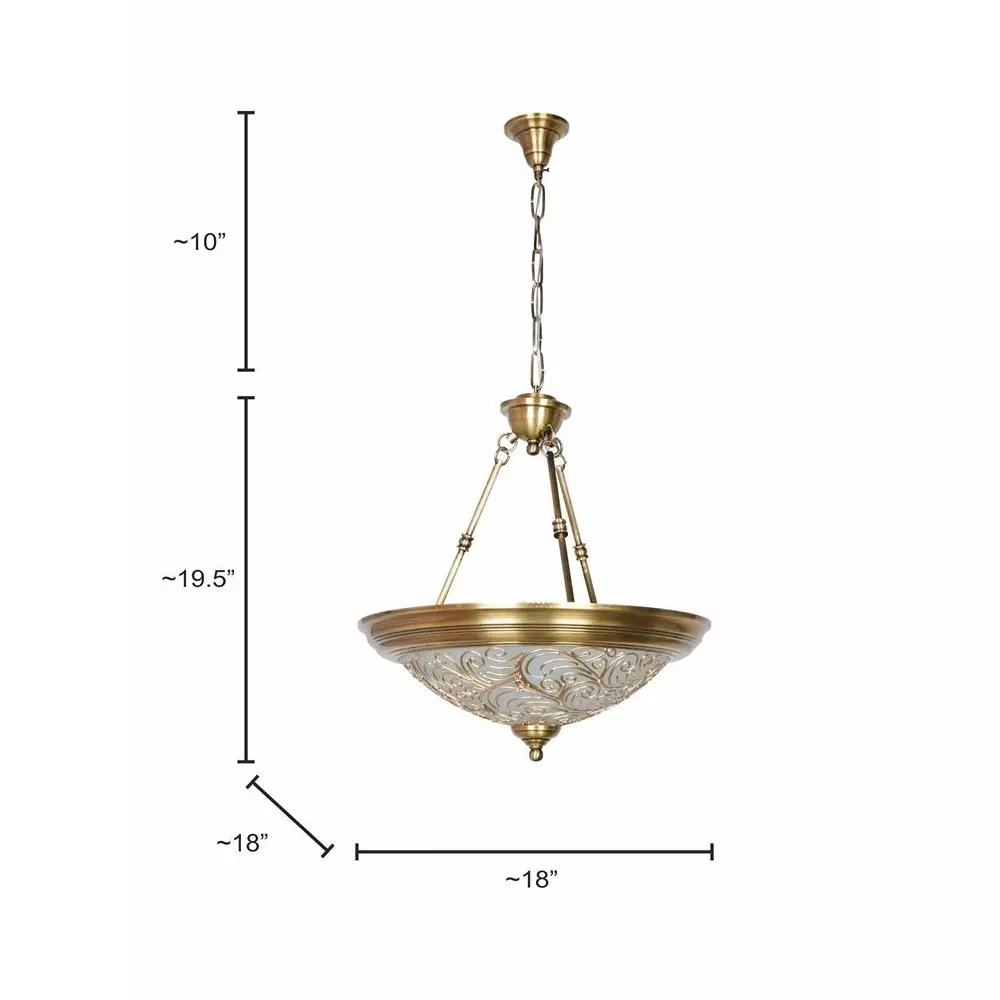 fos-lighting-hanging-light-antique-brass-dish-pendant-lamp-with-hand-painted-frosted-glass-shade