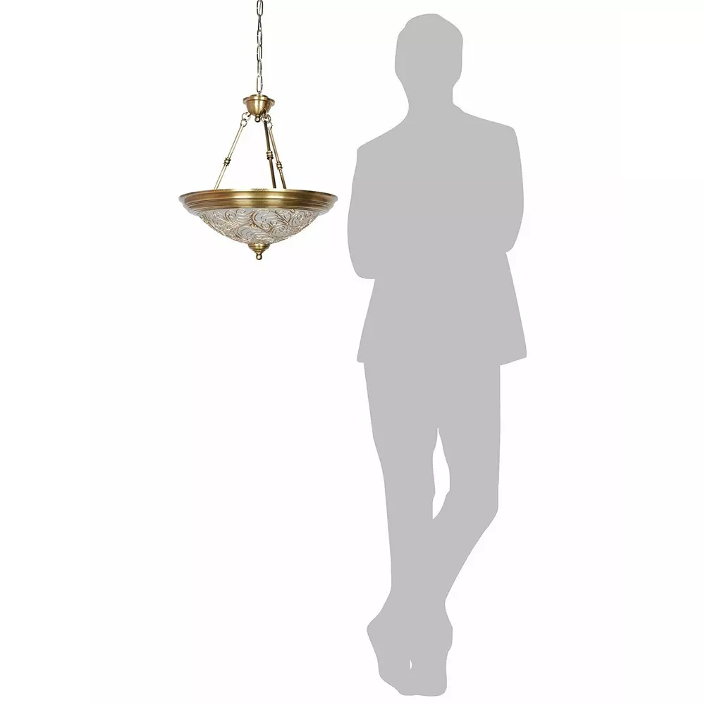 fos-lighting-hanging-light-antique-brass-dish-pendant-lamp-with-hand-painted-frosted-glass-shade