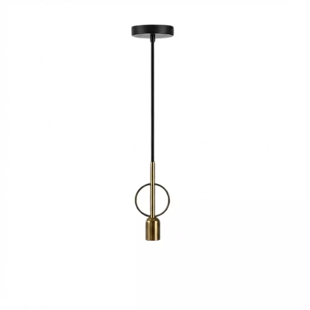 Havells Versa Pendant 1LS, E27 Base Cap in Gold Color, LHFIAXD1TN1T007 (Without Bulb)
