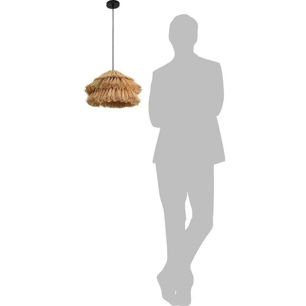 fos-lighting-hanging-light-bohemian-glow-fringed-munja-hay-14-inch-pendant-light-adds-rustic-charm-modern-flair