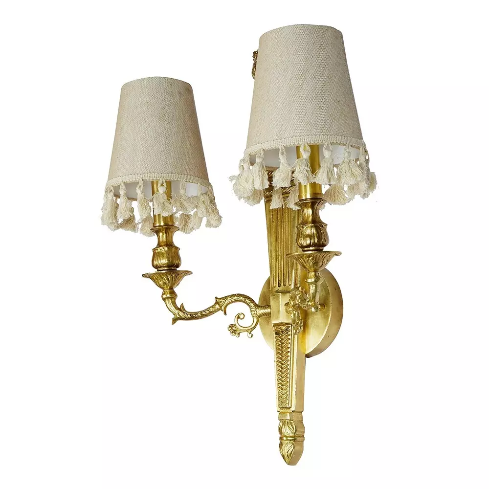 fos-lighting-wall-light-regal-golden-glow-matt-brass-aluminium-wall-sconce-with-tassel-shades