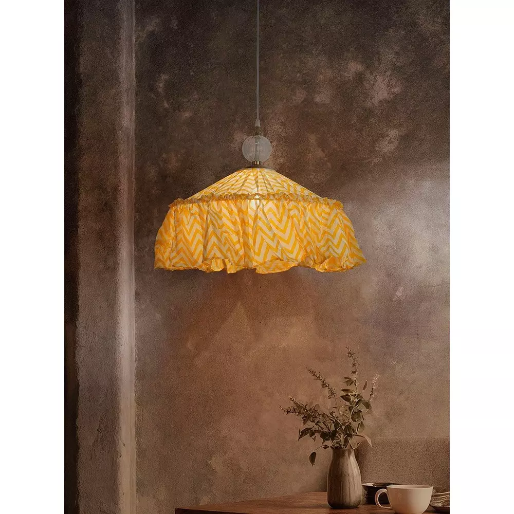 fos-lighting-hanging-light-english-yellow-chevron-fabric-pendant-light-with-borosilicate-glass-accent