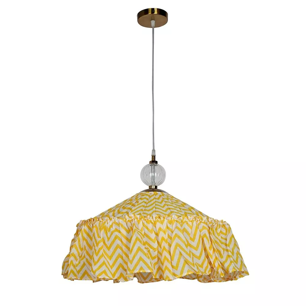 fos-lighting-hanging-light-english-yellow-chevron-fabric-pendant-light-with-borosilicate-glass-accent