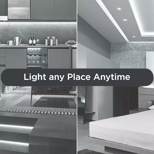 FORUS LED Rope Light Cool White Length 10 m