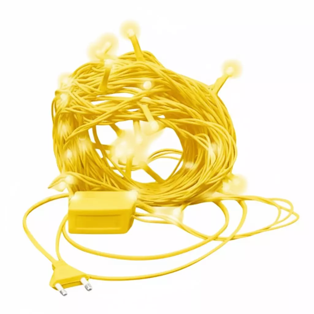 Sturlite GLO Decorative String Light 15 m Length Yellow, LG-0209-15M
