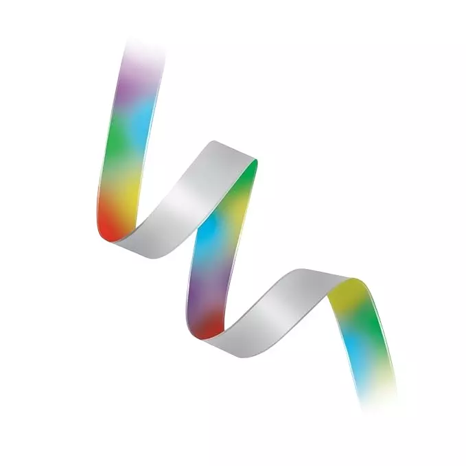 Havells 8 W Galaktic Smart LED Strip Light Tunable White + RGB Emitting Color and BLE-MESH Technology, LHEHCNP1ND1W015 (Roll of 3 m)