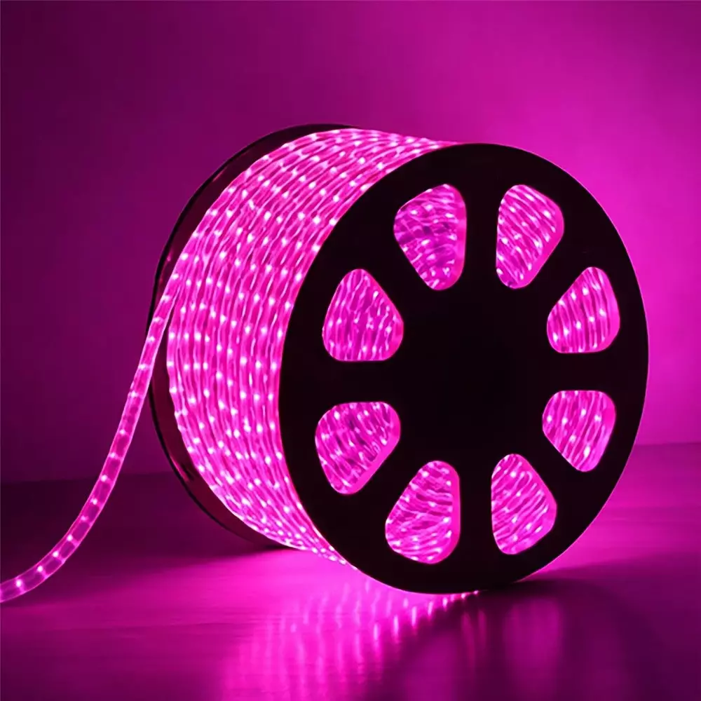 Magik 6 W Per Metre Stream LED Strip Light Pink Color and IP65 Rating, RUSR006P1691 (Roll of 45 m)