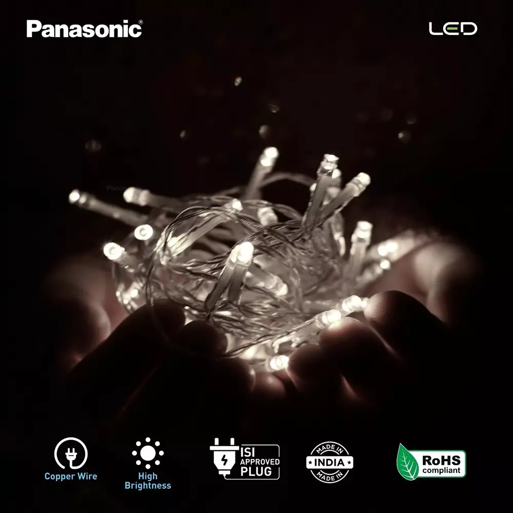 Panasonic String Light White 10 m, PLLM0103W