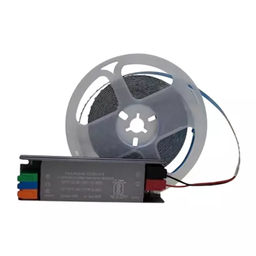 FORUS LED Strip Light 5 m Length 120 LEDs/m 12 V DC Ice Blue