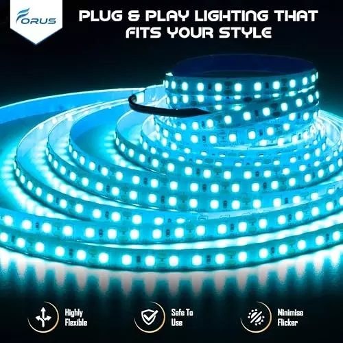 forus-led-strip-light-5-m-length-120-ledsm-12-v-dc-ice-blue-fe5mstriplight-iceblue-1pc