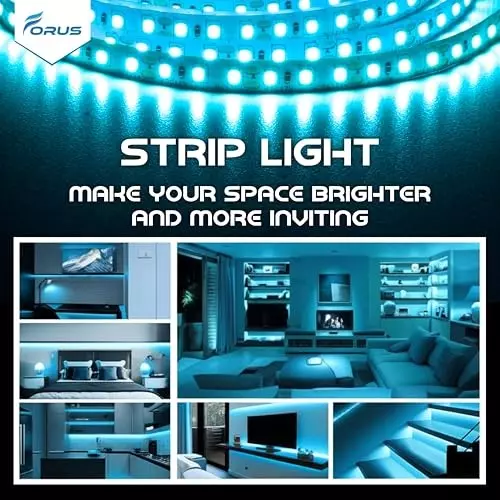 forus-led-strip-light-5-m-length-120-ledsm-12-v-dc-ice-blue-fe5mstriplight-iceblue-1pc