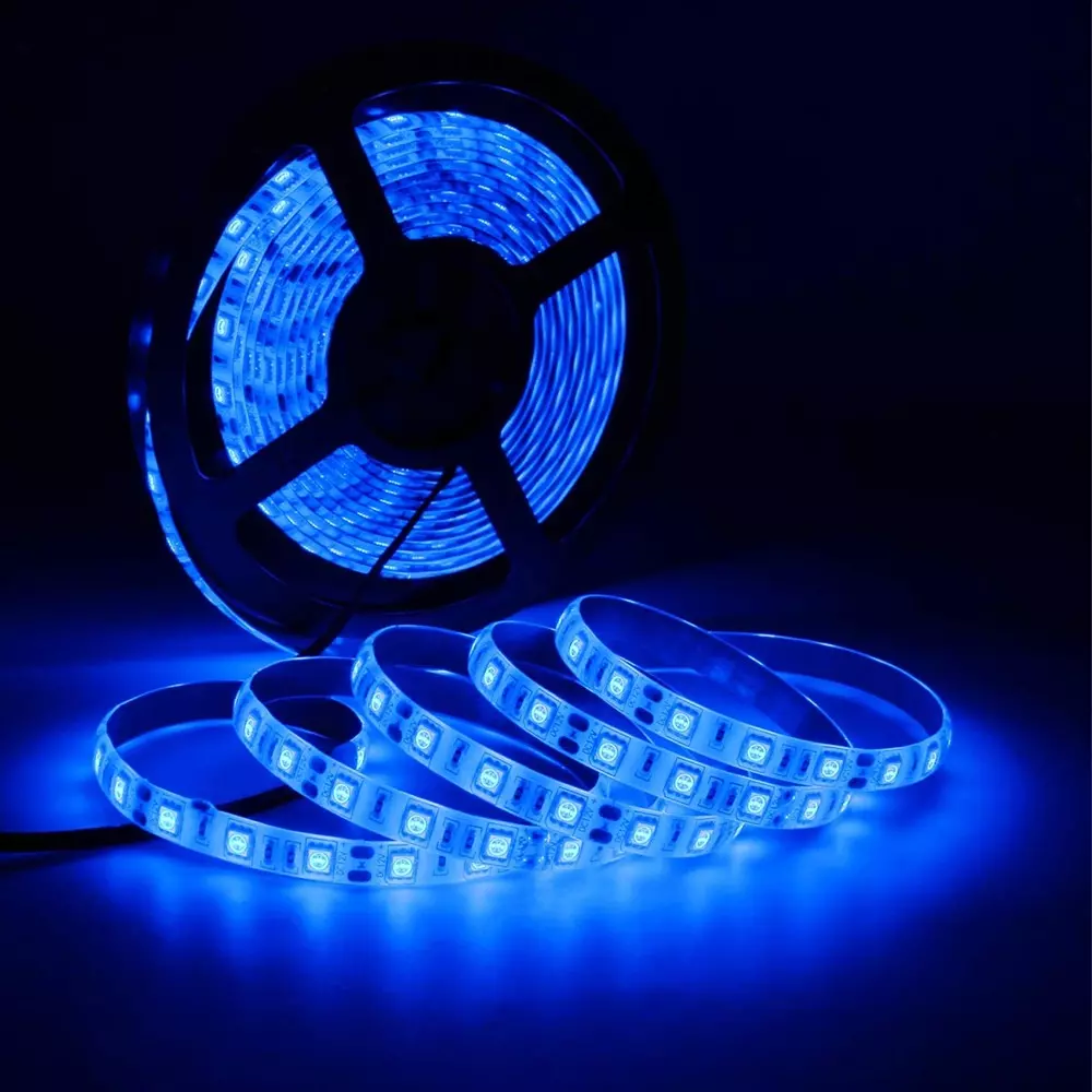 amiciVision LED Strip Light Blue 120 LEDs/m & Length 5 m