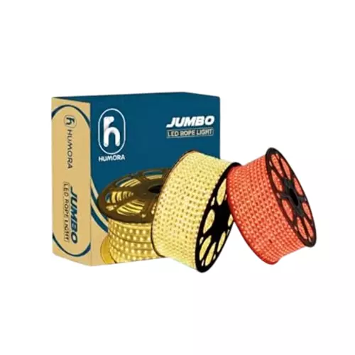 Humora LED Rope Light 50 m Energy Efficient Flexible Decorative Lighting 10 W Waterproof Copper Red