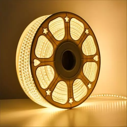 FORUS LED Rope Light Warm White Length 30 m