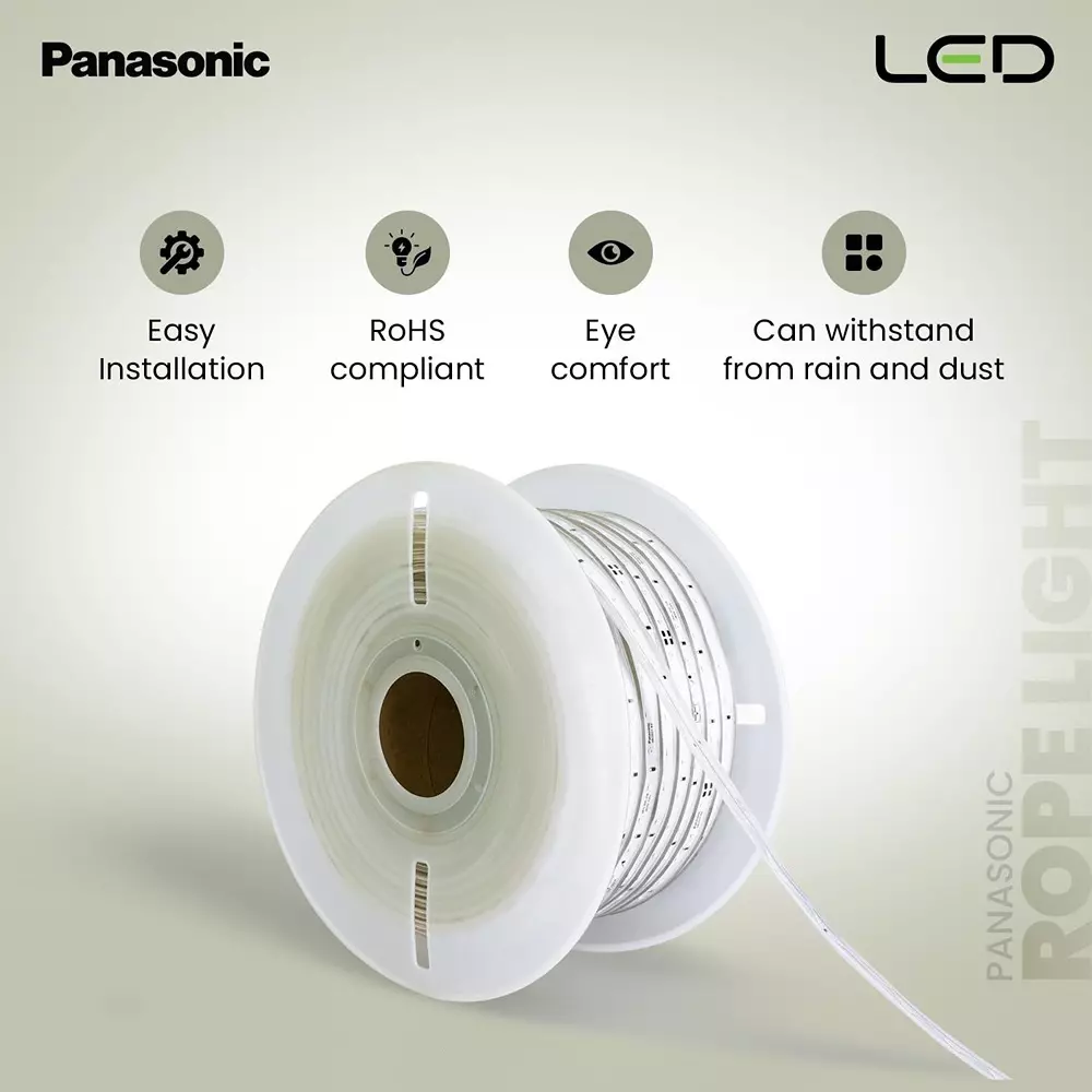 Panasonic Rope Light 120 Led/Meter Red 45 m, PSLM12ZDR