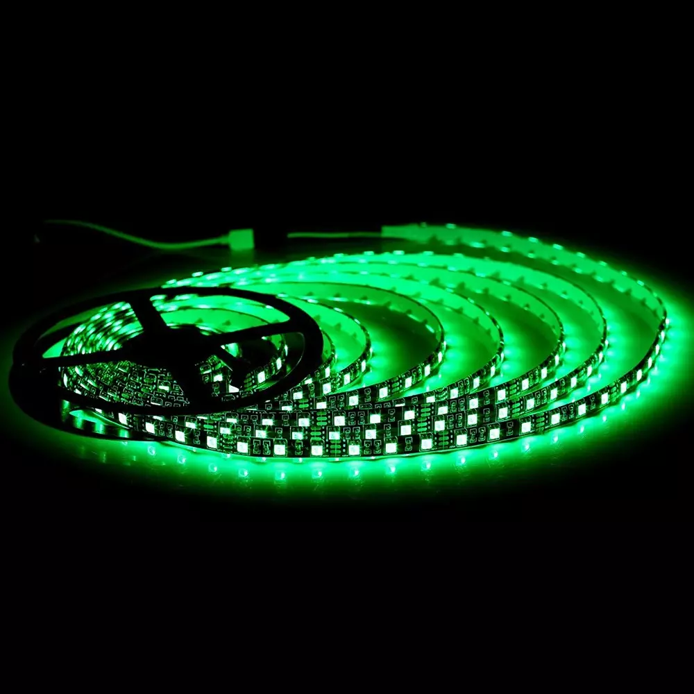 amiciVision LED Strip Light Green 240 LEDs/m & Length 5 m