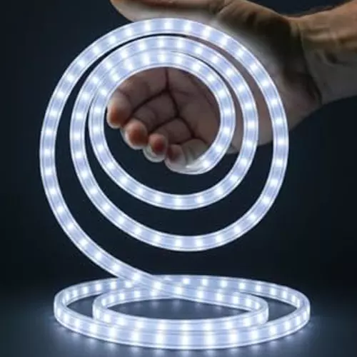 Humora LED Rope Light 50 m Energy Efficient Flexible Decorative Lighting 10 W Waterproof Aluminum, Copper Cool White