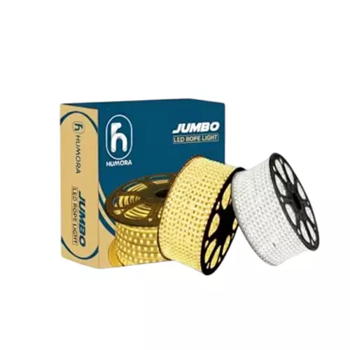 Humora LED Rope Light 50 m Energy Efficient Flexible Decorative Lighting 10 W Waterproof Copper Natural White