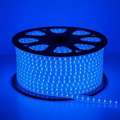 Humora LED Rope Light 50 m Energy Efficient Flexible Decorative Lighting 10 W Waterproof Copper Blue