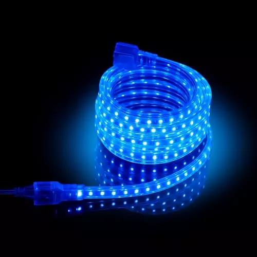Humora LED Rope Light 50 m Energy Efficient Flexible Decorative Lighting 10 W Waterproof Copper Blue
