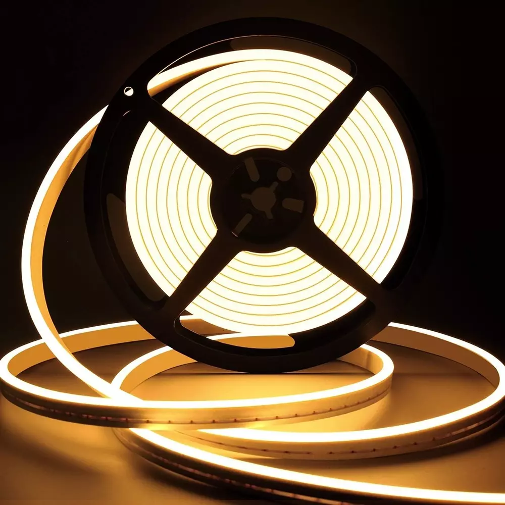 ALT Ripple Led Strip Light Warm White Light Color 12 V 120 LED/m 12 mm Width and 5 m Length, ALT0482