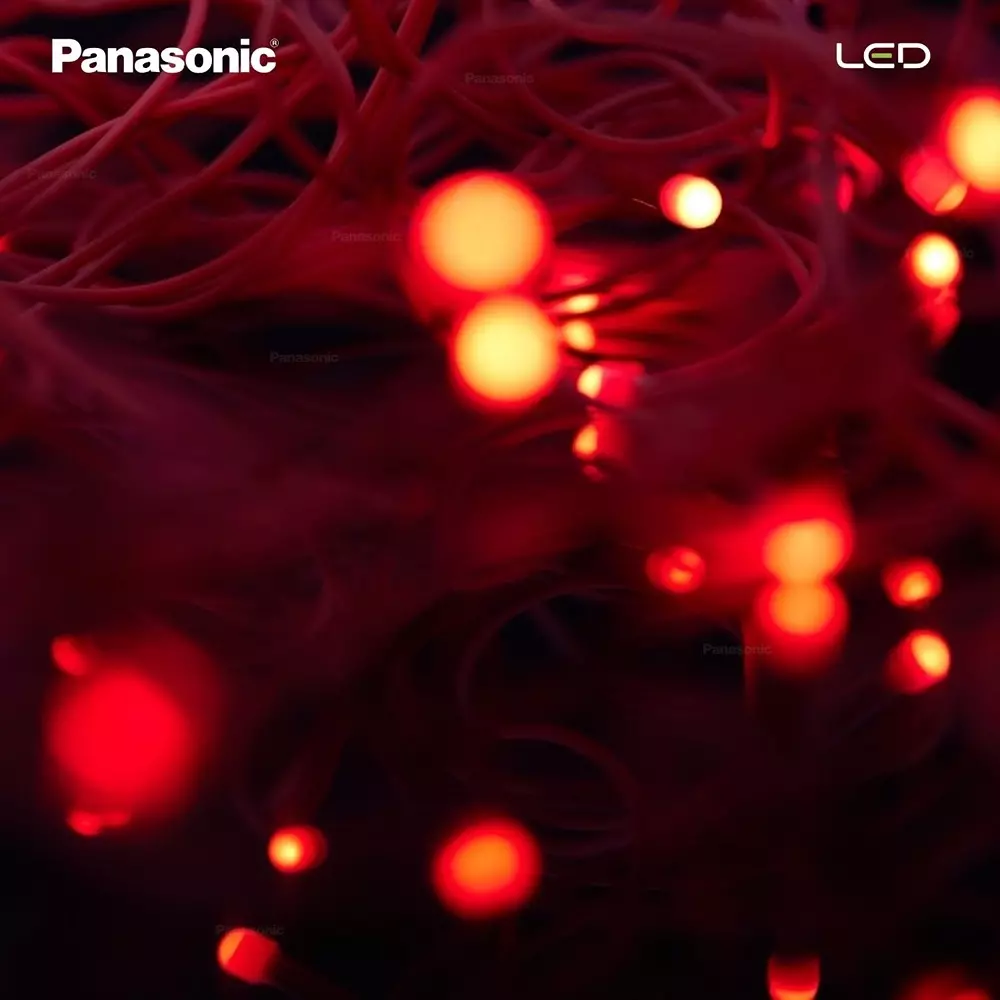 Panasonic String Light Red 10 m, PLLM0103R
