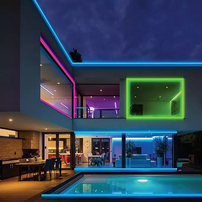 Havells Flexion LED AC Rope 144D Strip Blue, IP65 and 50 m Length, LHEHBQPFTN6F400