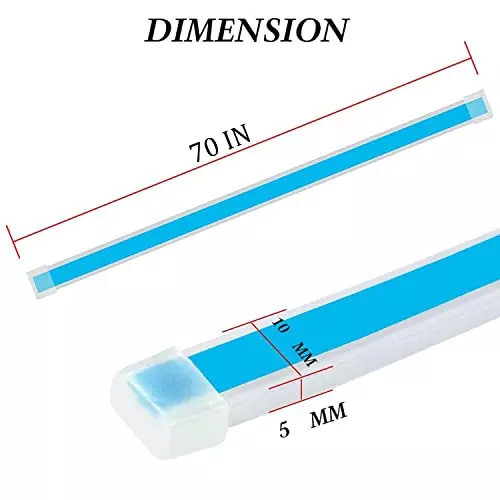 Allextreme DRL Front Daytime Running Hood Lamp Strip LED Light for Cars, SUVs, EXCLDH1
