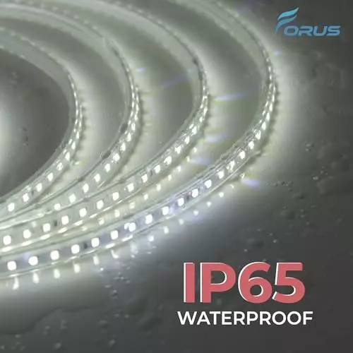 FORUS LED Rope Light Cool White Length 15 m