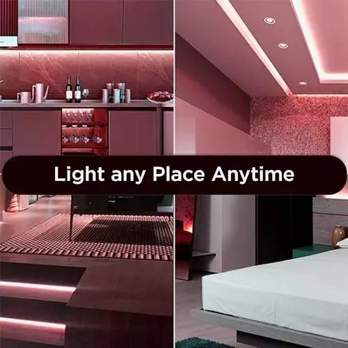 FORUS LED Rope Light Red Length 20 m