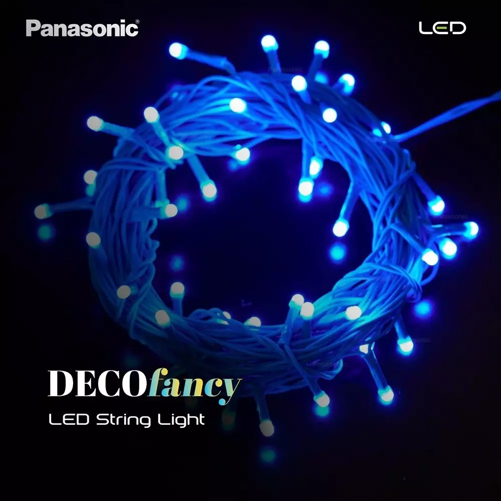 Panasonic String Light Blue 10 m, PLLM0103B