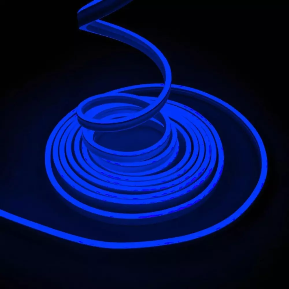 amiciVision Neon LED Strip Light Blue & Length 5 m