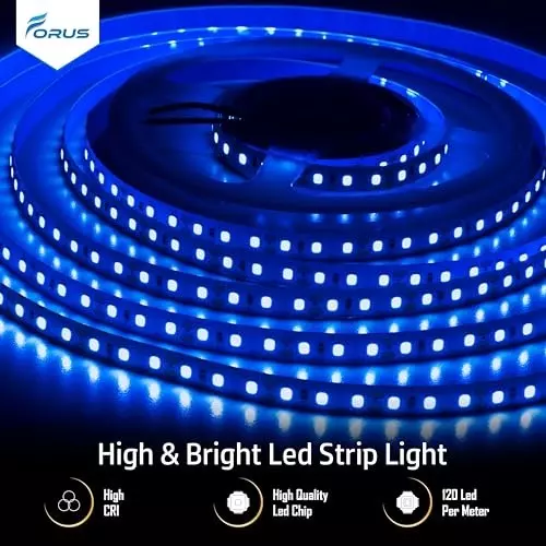 forus-led-strip-light-5-m-length-120-ledsm-12-v-dc-blue-fe5mstriplight-blue-1pc